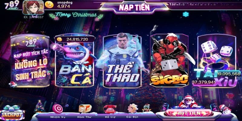 Những tựa game siêu hot không thể bỏ qua tại 789Club